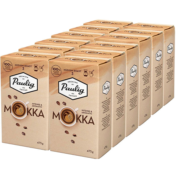 Paulig Samettisen juhlava Mokka suodatinkahvi 475g x 12-pack
