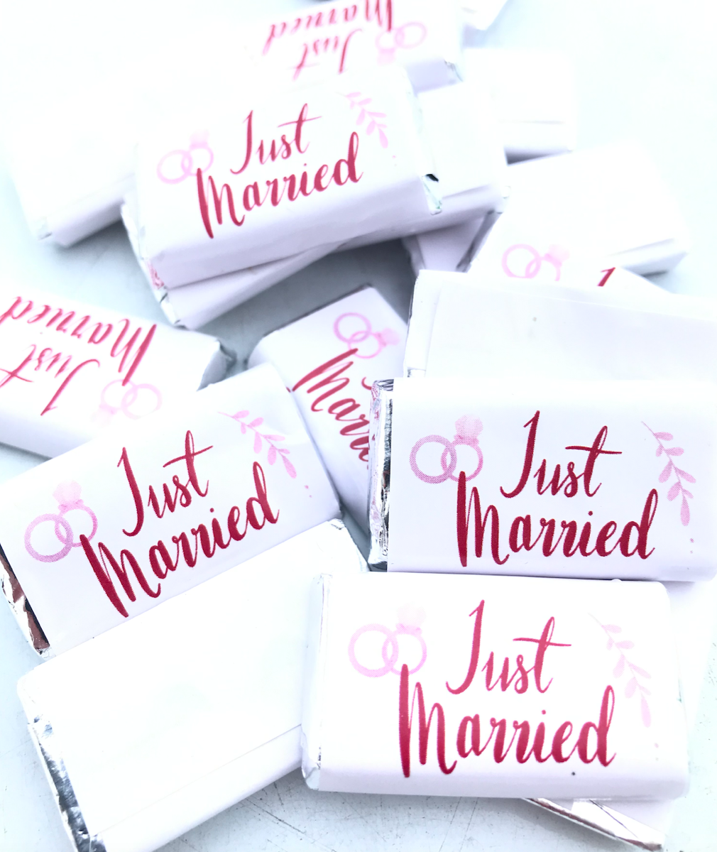 Just Married maitosuklaapalat 75 kpl