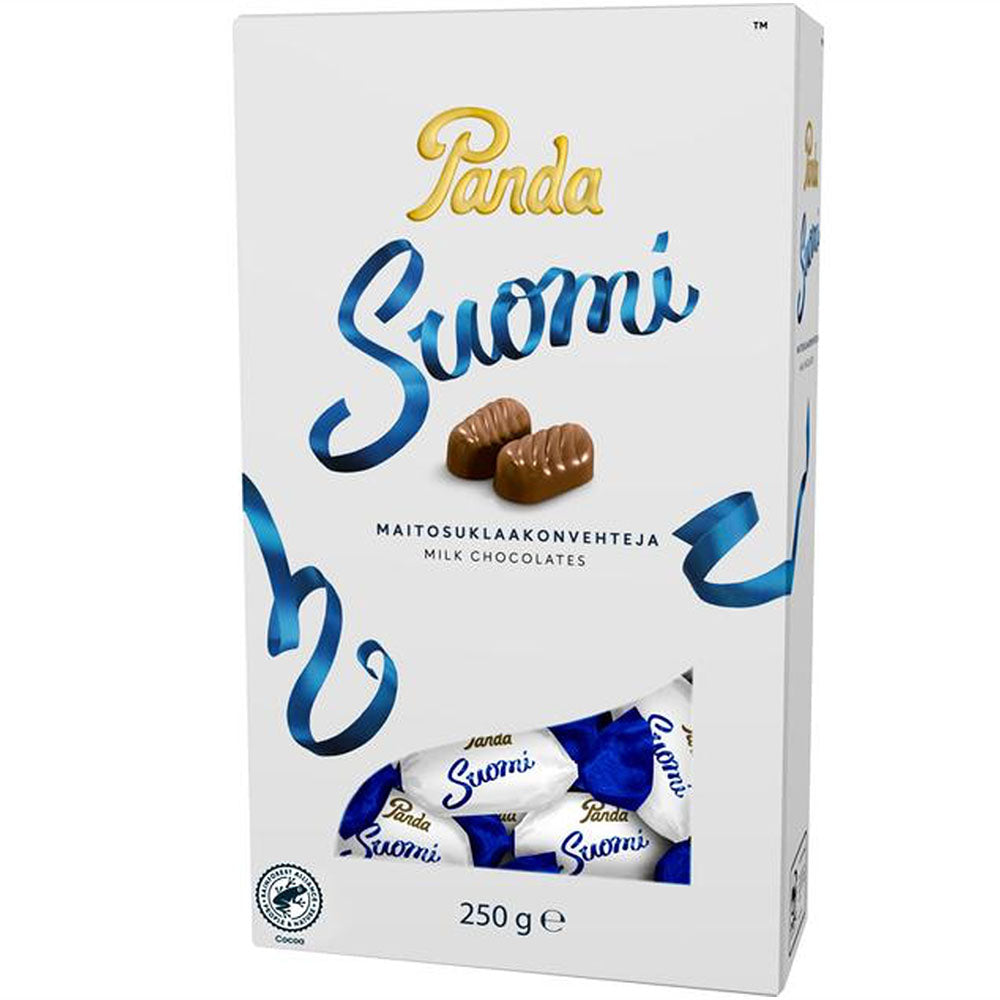 Panda Suomi Maitosuklaakonvehteja 250g