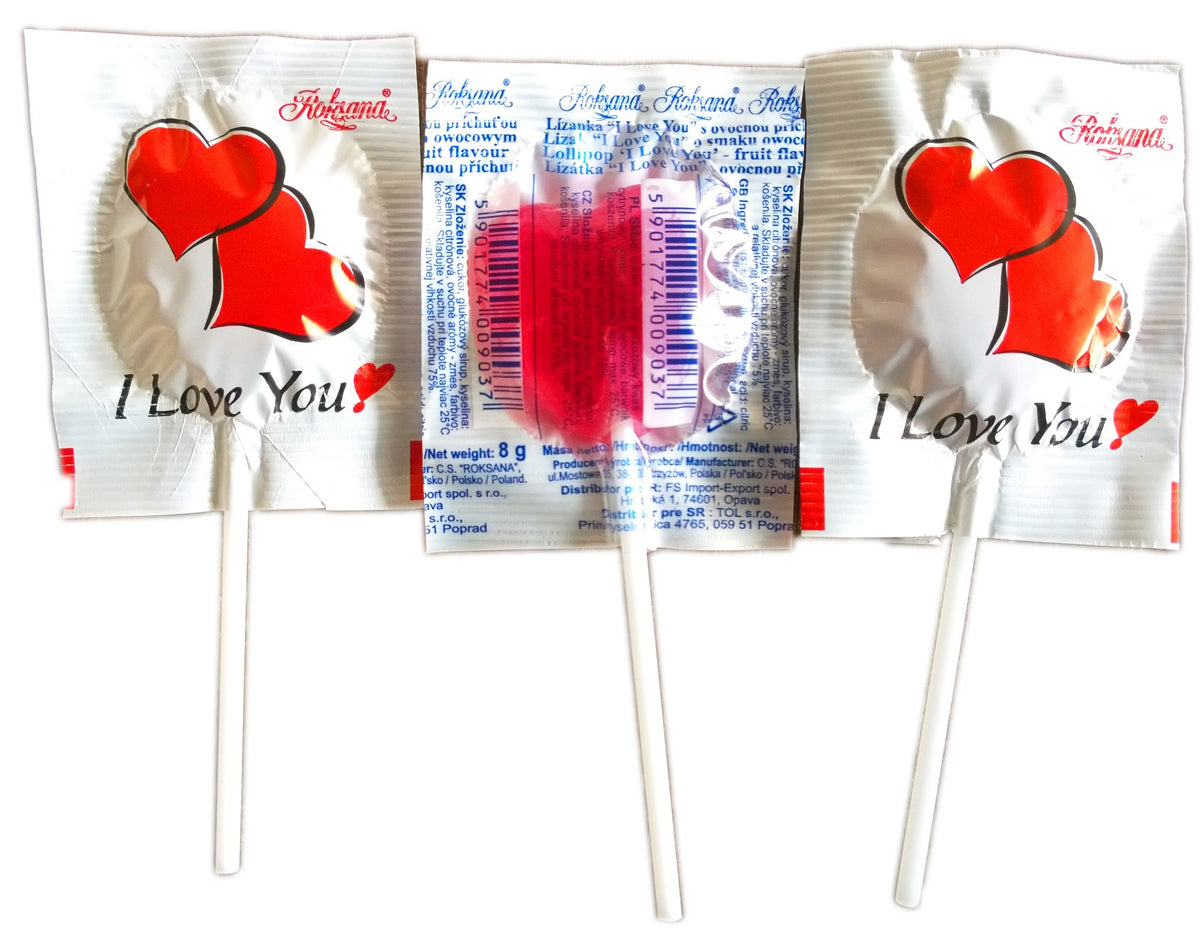 I Love You Sydäntikkarit 100kpl (800g)