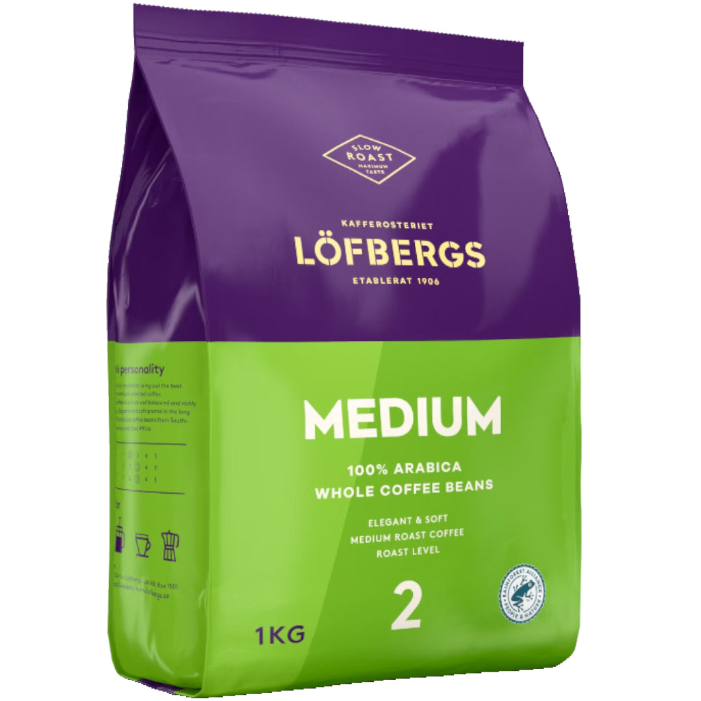 Löfbergs Lila papukahvi 1,0kg Medium Roast