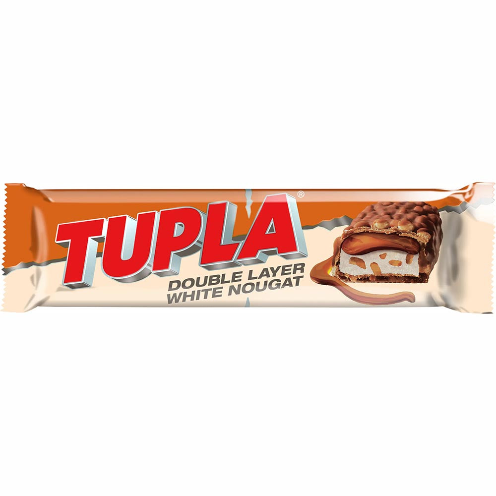 Cloetta Tupla Double Layer White Nougat suklaapatukka 48g