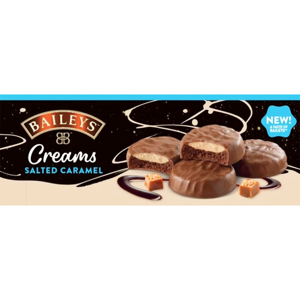 Baileys Cookies Salted Caramel maitosuklaakeksi 128g