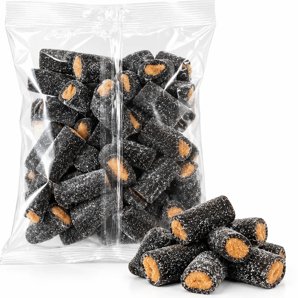 Suomalainen Toffeesalmiakki täytelaku 300g