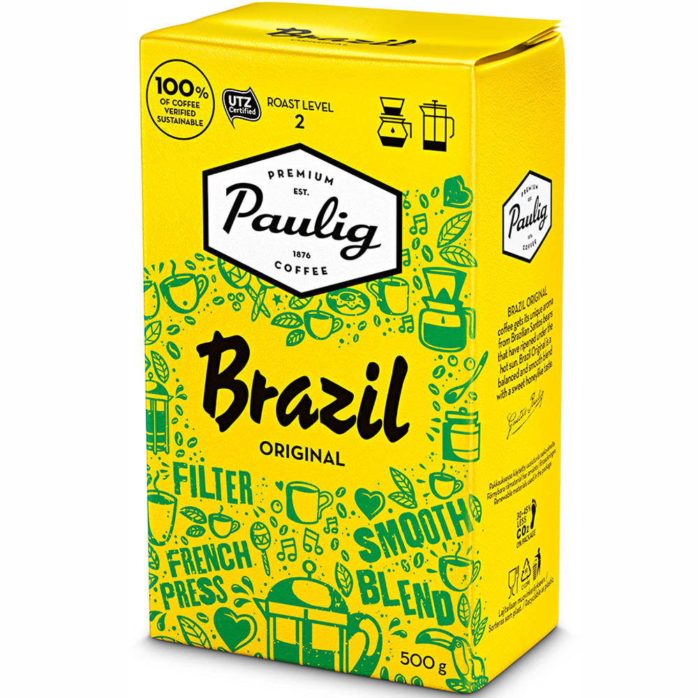 Paulig Brazil suodatinkahvi 500g