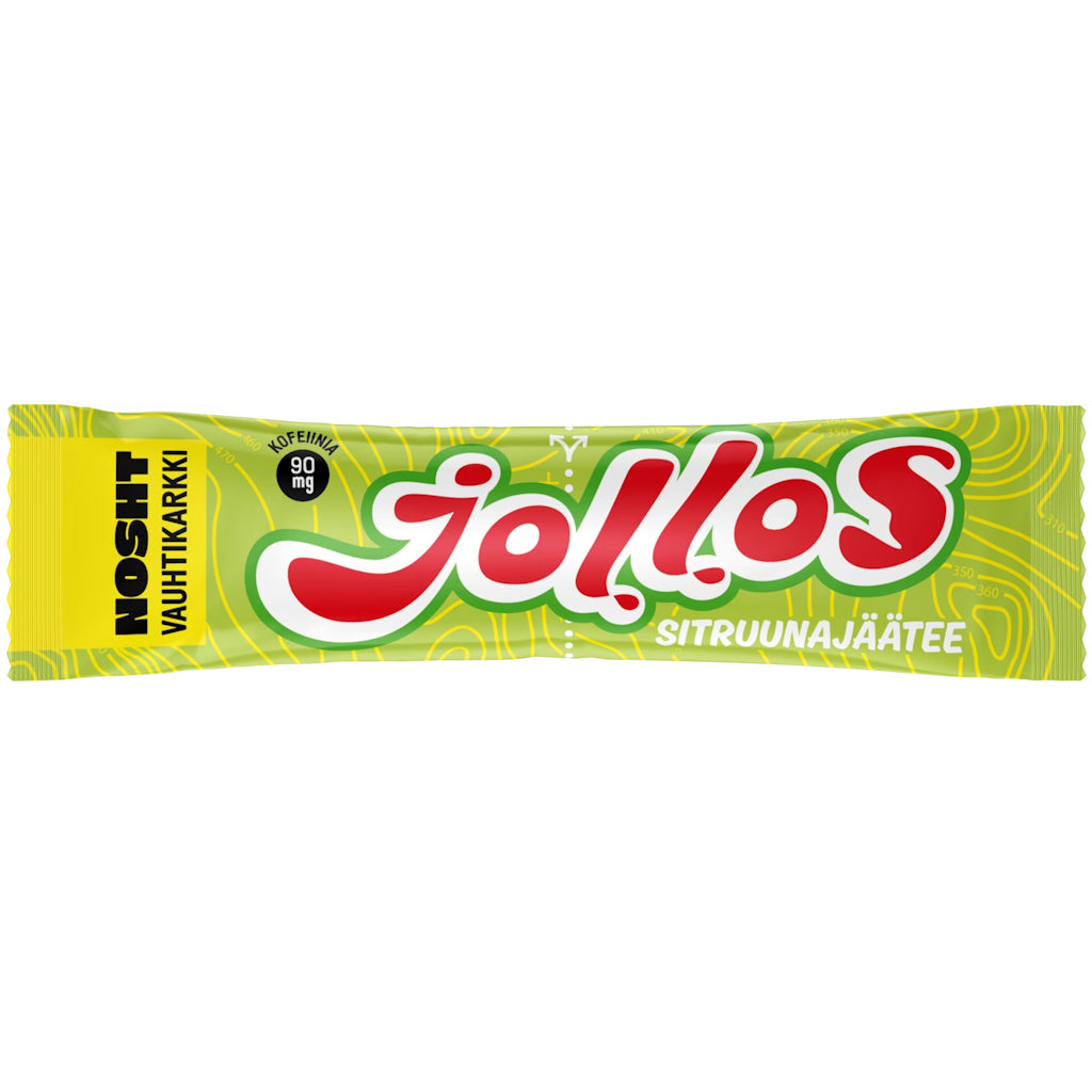 Nosht Jollos Vauhtikarkki Sitruunajäätee 52g (sis. kofeiinia)