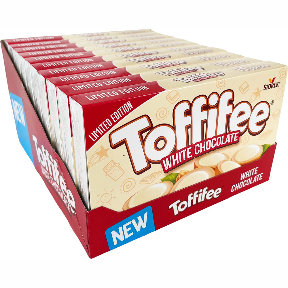 Toffifee White Chocolate valkosuklaa 125g x 10kpl