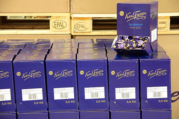 Fazer Sininen suklaakonvehti 3kg x 81ltk