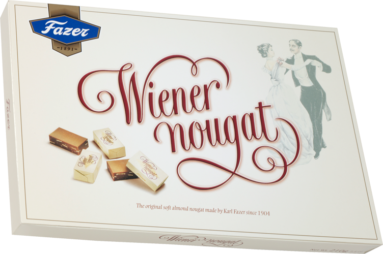 Fazer Wiener Nougat mantelinougatkonvehteja 210g