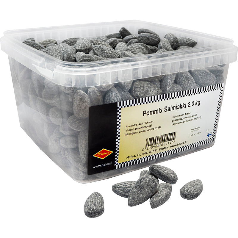 Halva Pommix Salmiakki 2.0kg