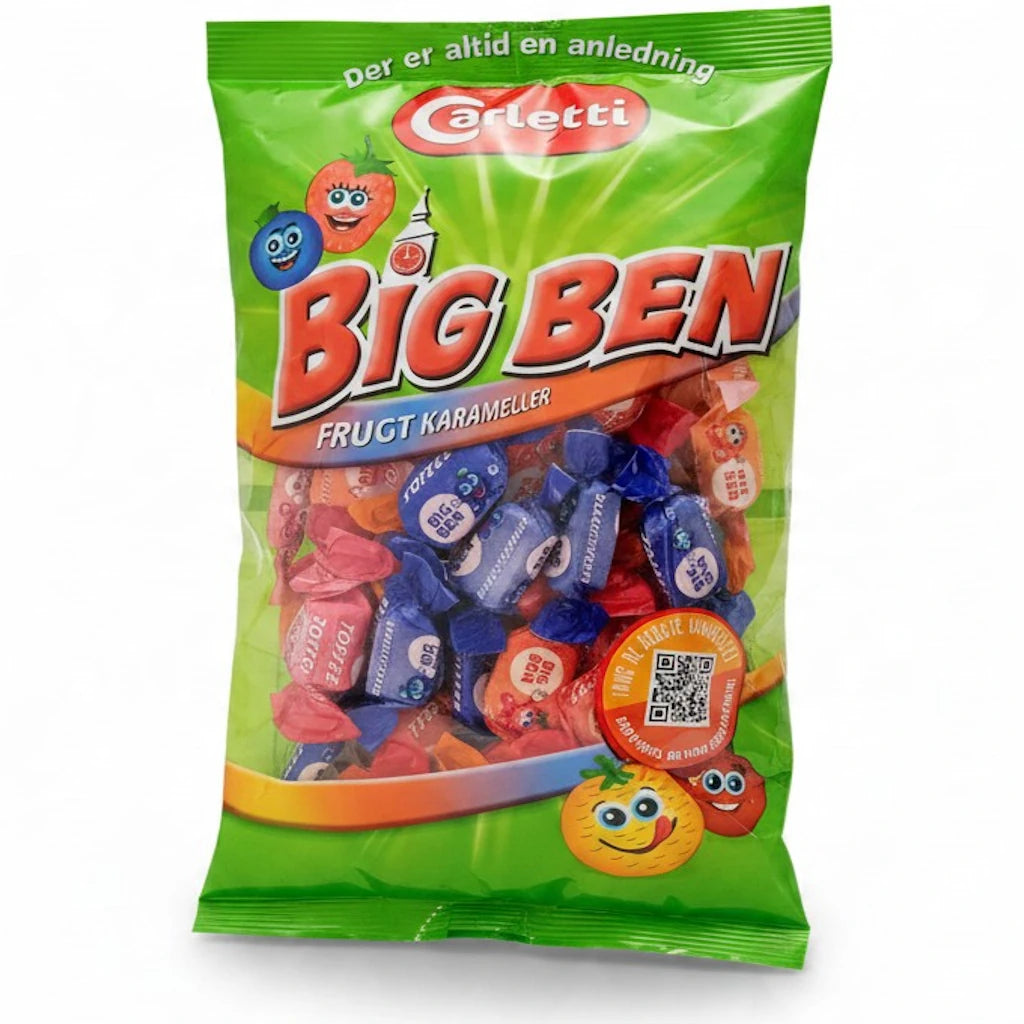 Carletti Big Ben fruktkolablandning 350g