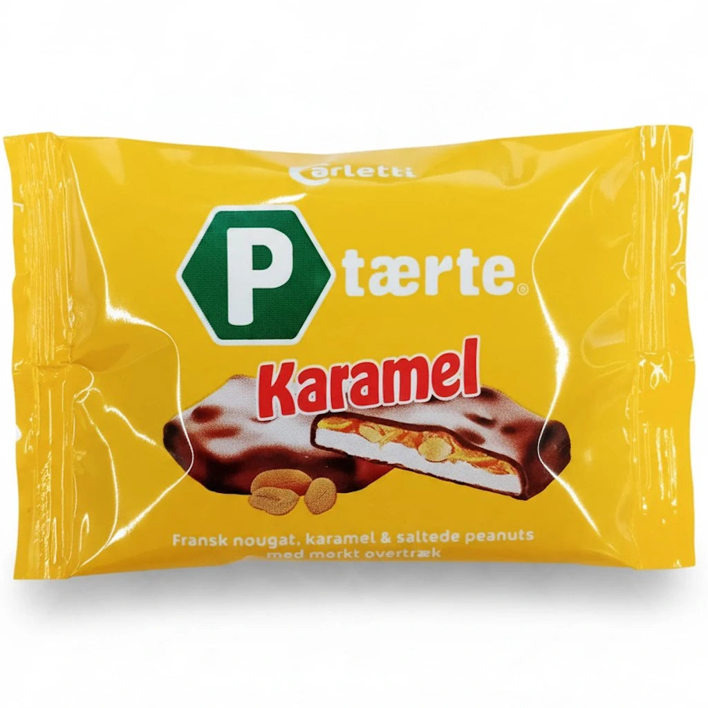 Carletti P-Taerter Karamelli maapähkinä nougat 25g