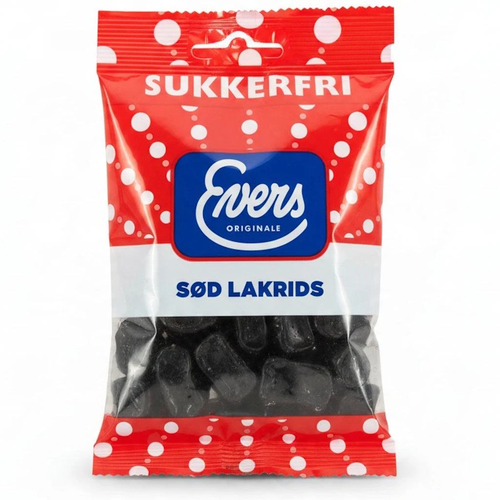 Evers Sokeriton makea lakritsi 70g