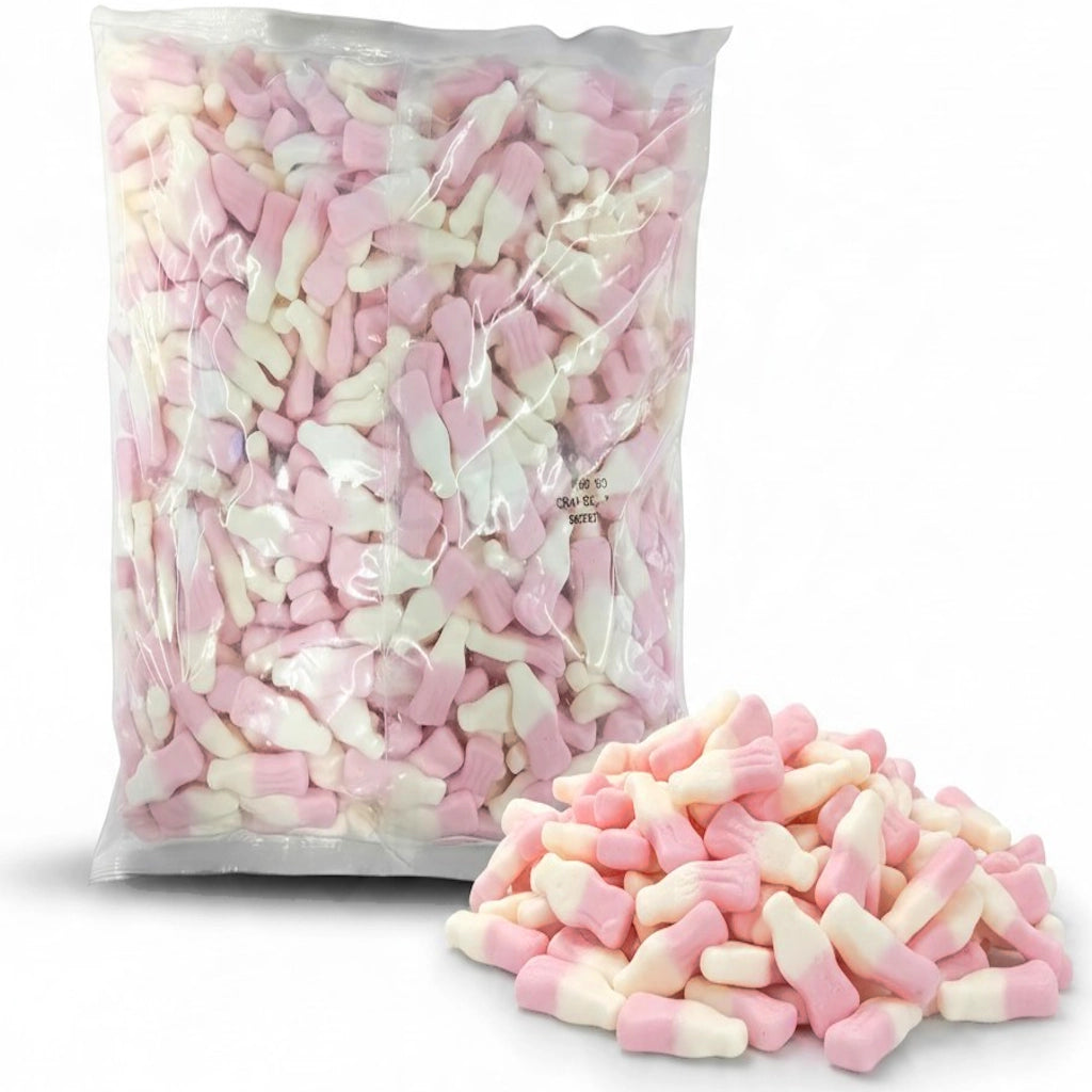 Frisia Milkshake Bottles jordgubb skum flaska 2kg