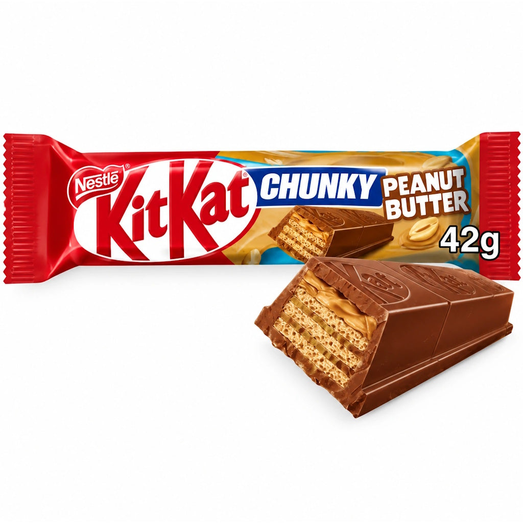KitKat Chunky Peanut Butters vohvelisuklaapatukka 41,5g
