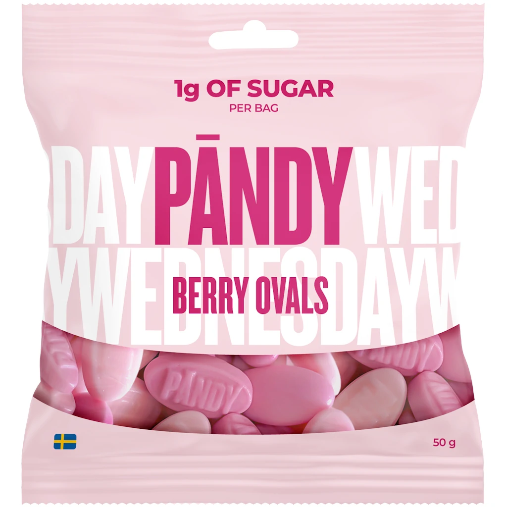 Pändy Berry Ovals makeispussi 50g