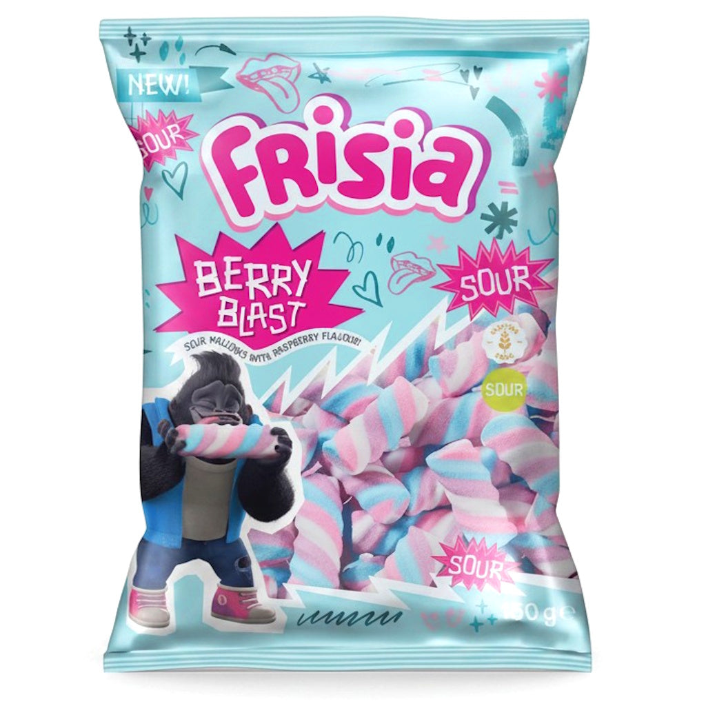 Frisia Sour Berry Blast Vaahtokaapeli 250g