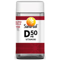 Sana-sol D50 D-vitamiini 150 tabl.