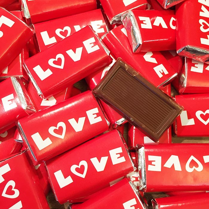 Astir Love maitosuklaapalat 75kpl