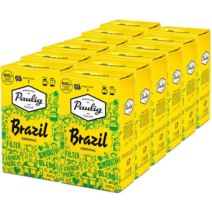 Paulig Brazil suodatinkahvi 500g x 12-pack