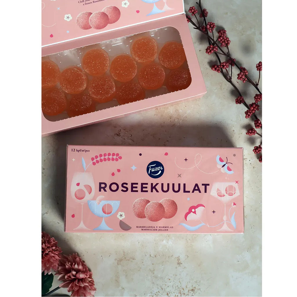 Fazer Roseekuulat makeisrasia 260g