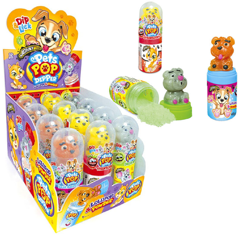 JohnyBee Pets Pop dippitikkari 40g x 12kpl