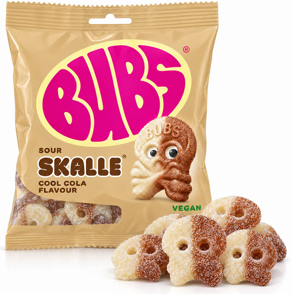 Bubs Cool Cola Skalle makeinen 155g