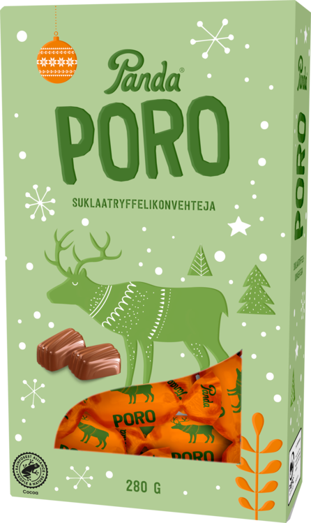 Panda Poro suklaatryffelikonvehti 280g