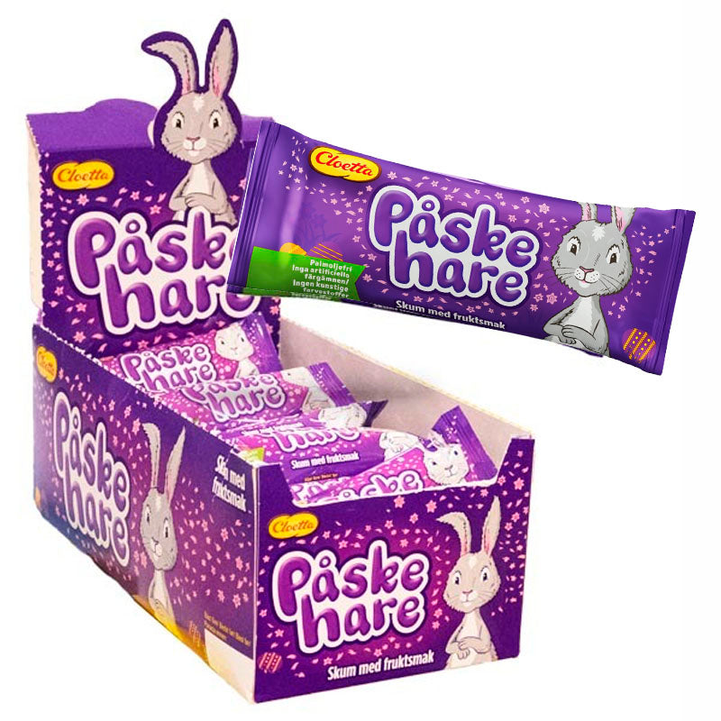 Cloetta Pehmeä Jänis vaahtomakeinen 22g x 30kpl