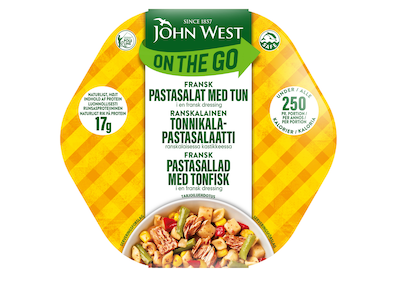 John West On The Go Ranskalainen Tonnikala-Pastasalaatti 220g