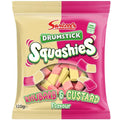Swizzels Drumstick Squashies Rhubarb & Custard 120g