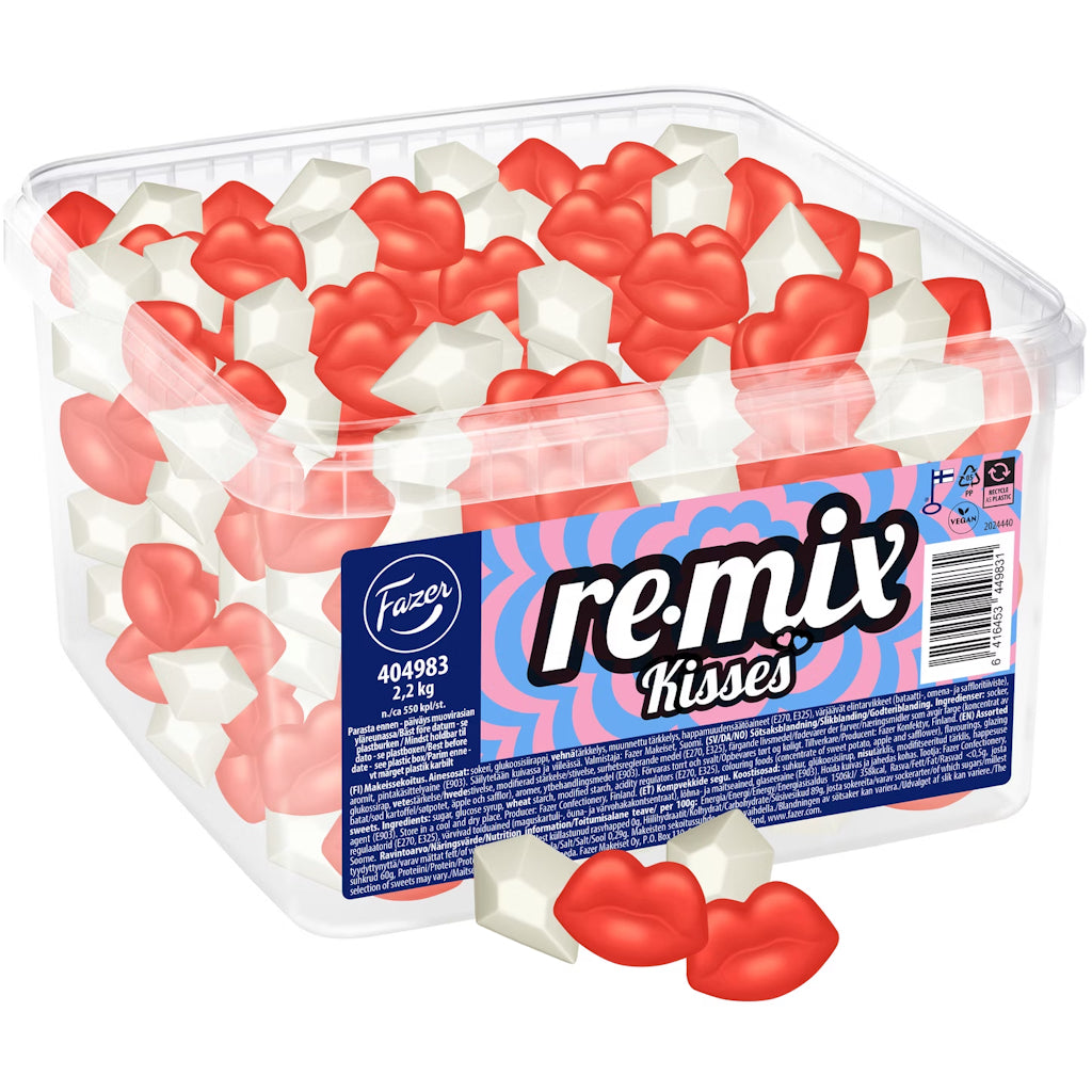 Fazer Remix Kisses 2,2kg