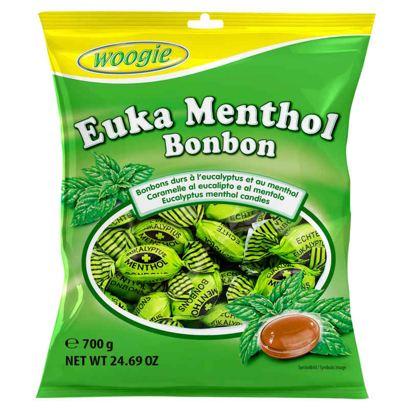 Woogie Eukalyptus Menthol pastilli 700g