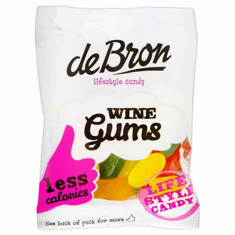 De Bron Winegums sokeriton viinikumi 100g