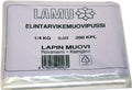 Elintarvikemuovipussi 1/4 kg