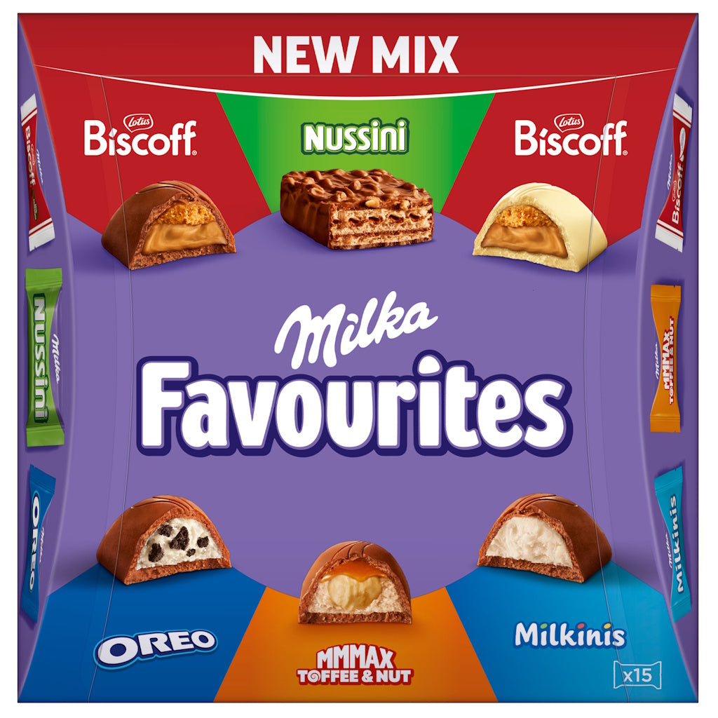 Milka Favourites Biscoff konvehti 140g