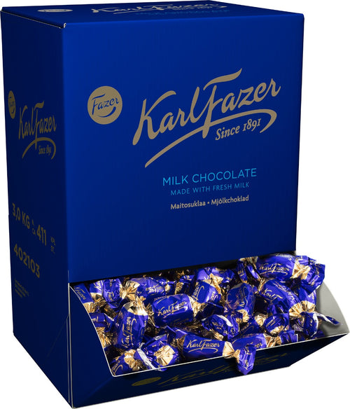 Fazer Sininen suklaakonvehti 3kg (n. 400 kpl)