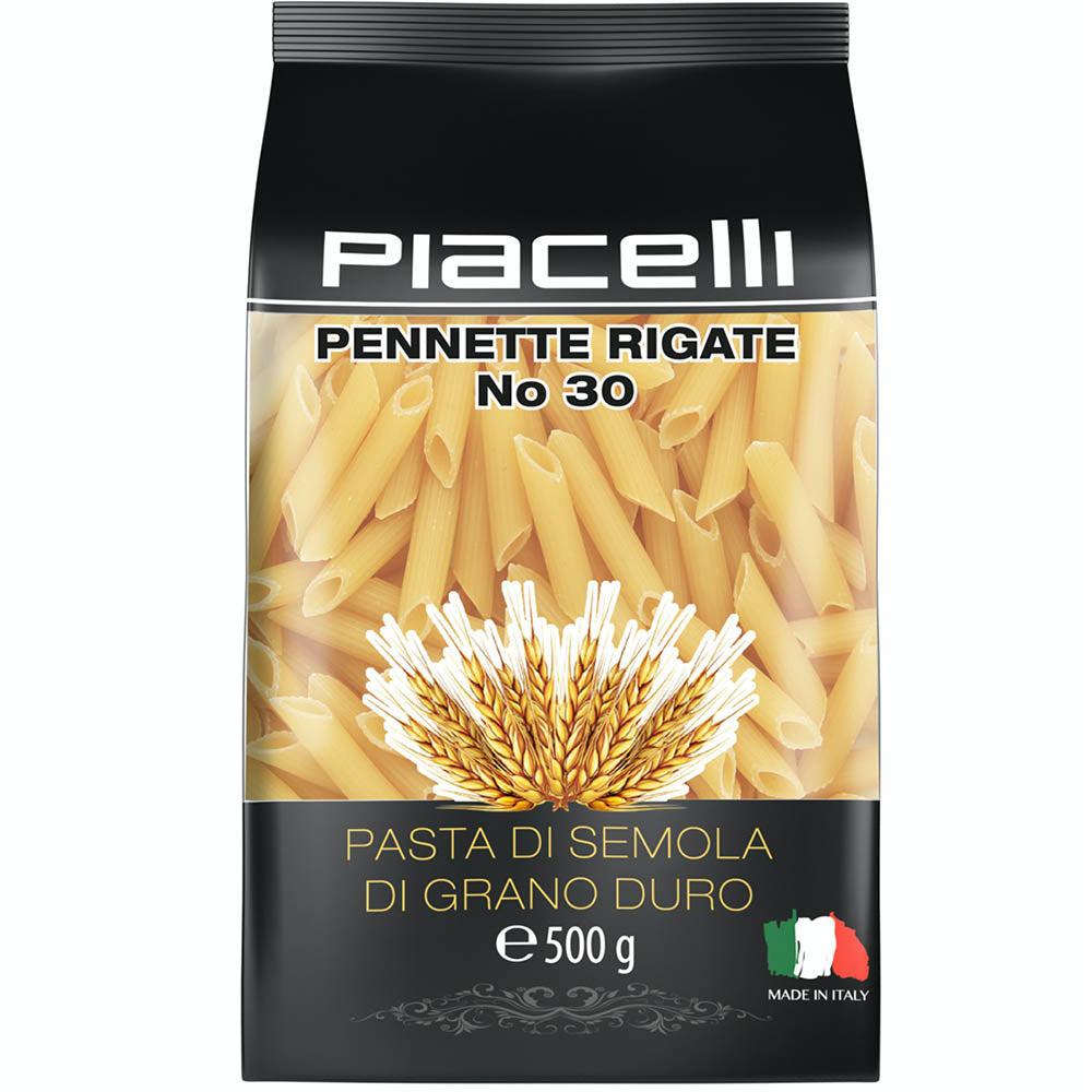 Piacelli Pennette Rigate pasta 500g