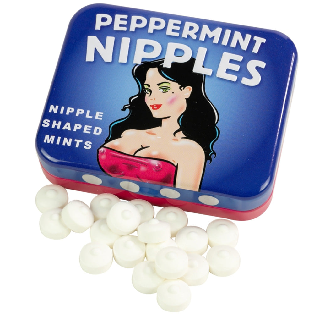 Peppermint Nipples sokeriton minttupastilli 30g