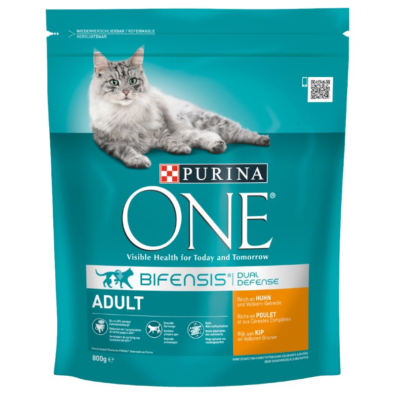 Purina kissanruoka One Adult Bifensis kana 800g