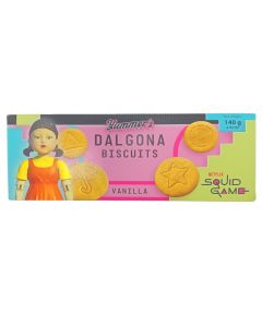 Yummers Squid Game Dalgona Vanilla kex 140g (andrasortering)