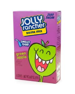 Jolly Rancher Green Apple Drink Mix 2,9g x 6-pack