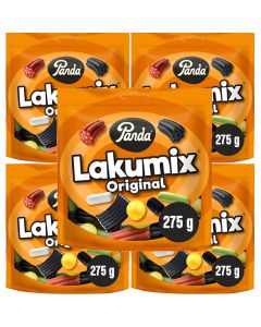 Panda Lakumix Original lakritsblandning 275g x 5st