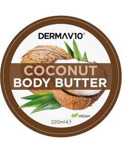Derma V10 Body Butter Coconut Kroppskräm 220ml
