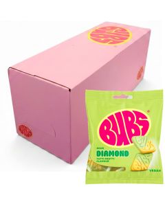 Bubs Tutti Frutti Diamond godis 155g x 12st