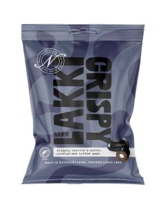 Narr Lakki Crispy Mjölkchoklad kola lakrits 100g