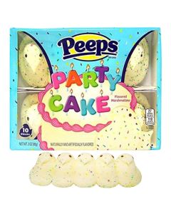 Peeps Party Cake Marshmallow Chicks 8,5g x 10 st