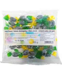 Salmiak alkoholgodisar 300g