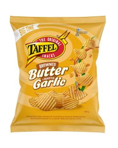 Taffel Browned Butter & Roasted Garlic potatischips 260g