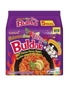 Buldak Habanero Lime Ramen nudel 135g x 5st